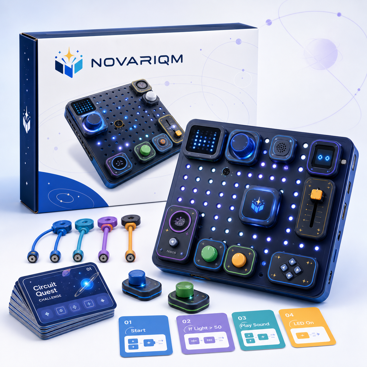 Novariqm Circuit Quest Coding Board product view