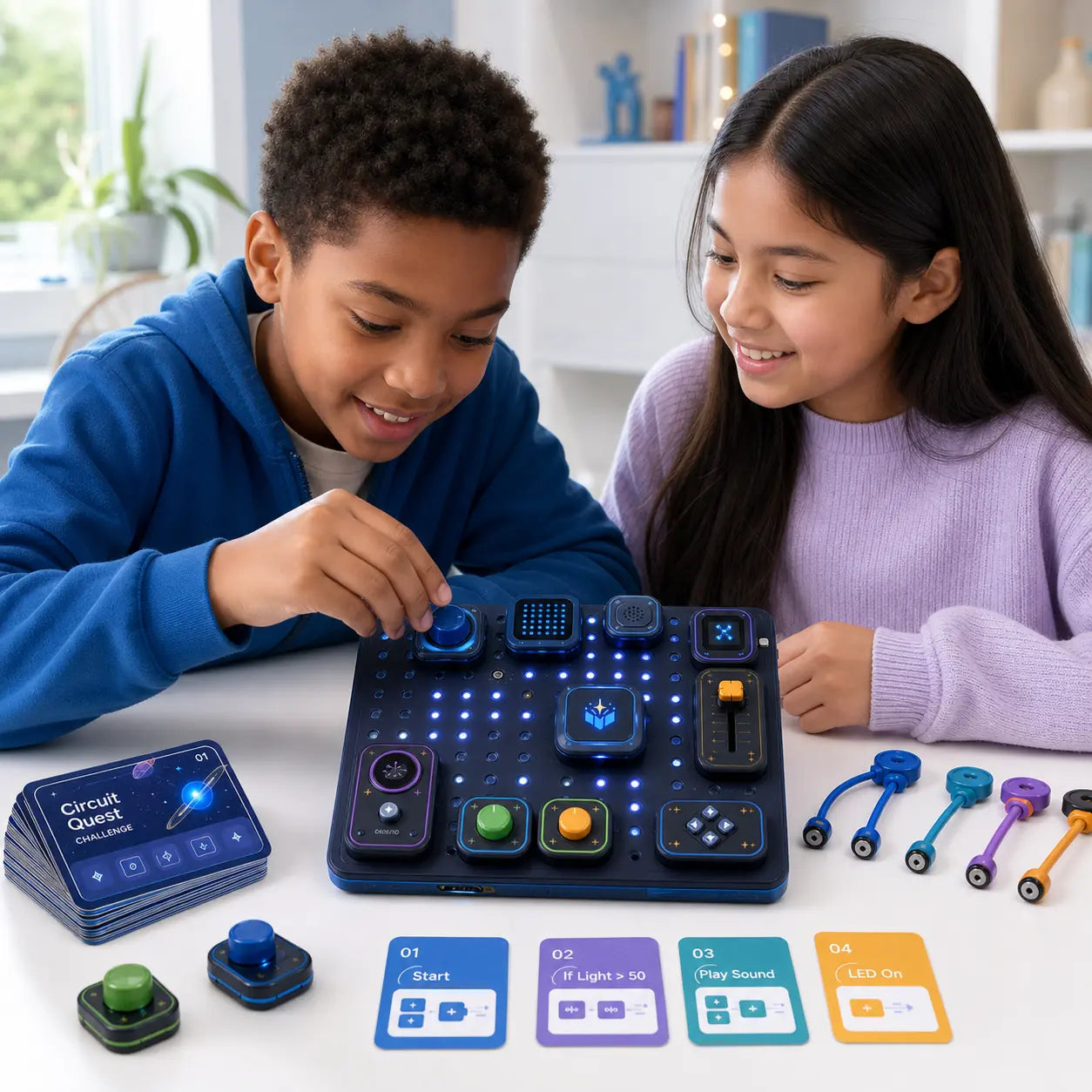 Circuit and coding board