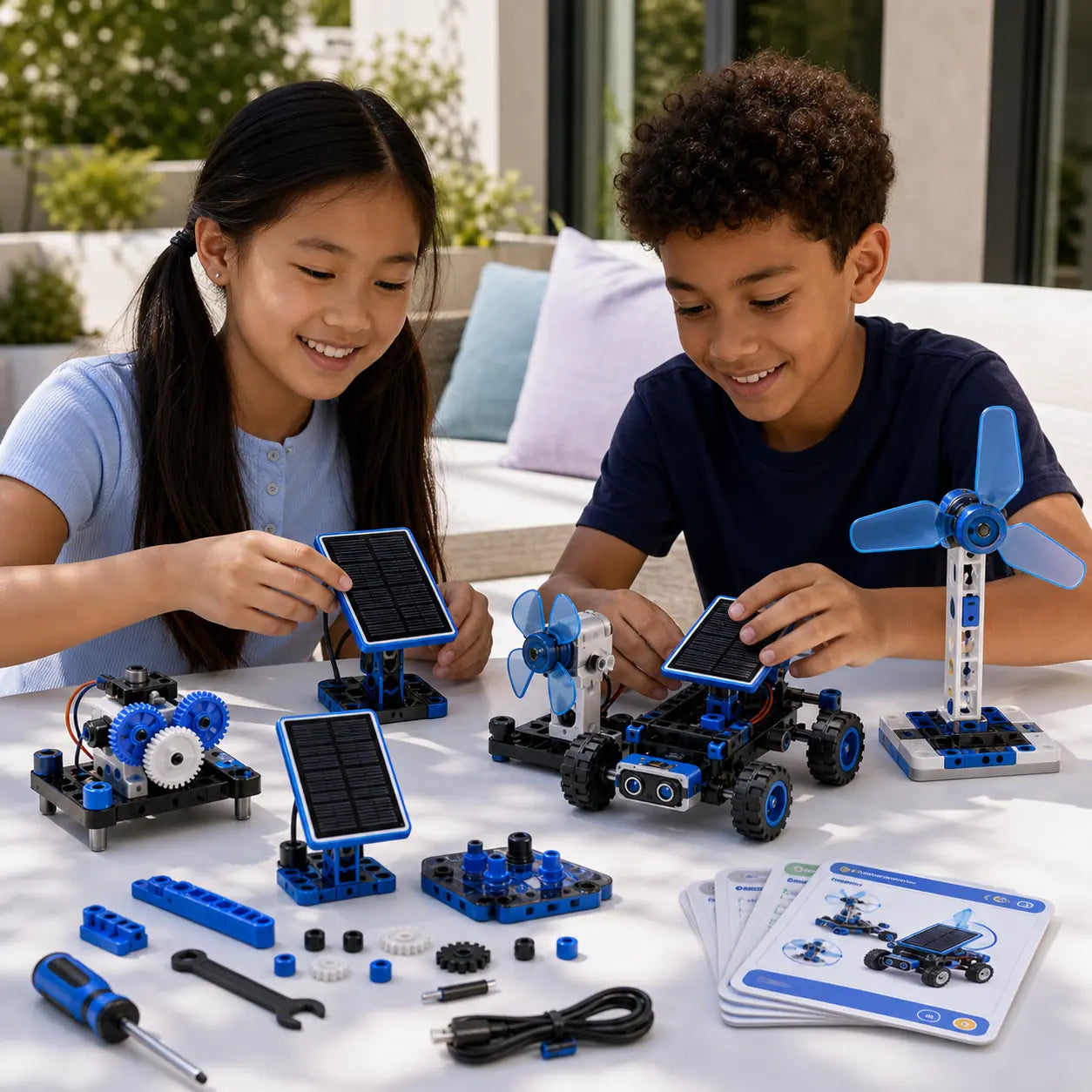Solar science experiment kit
